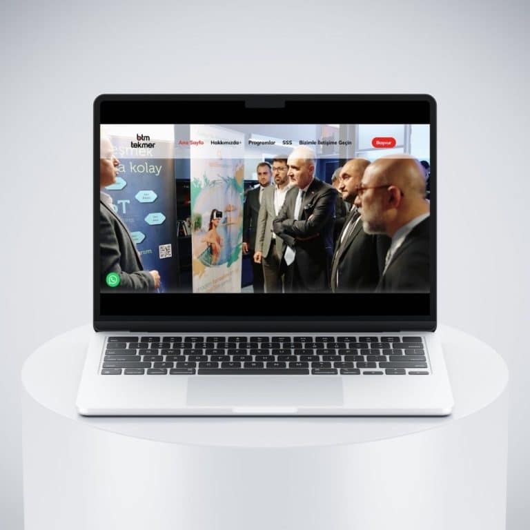 BTM Tekmer Web Sitesi Projesi