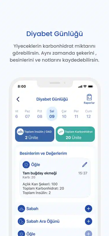 Diabetolog Mobil Uygulama