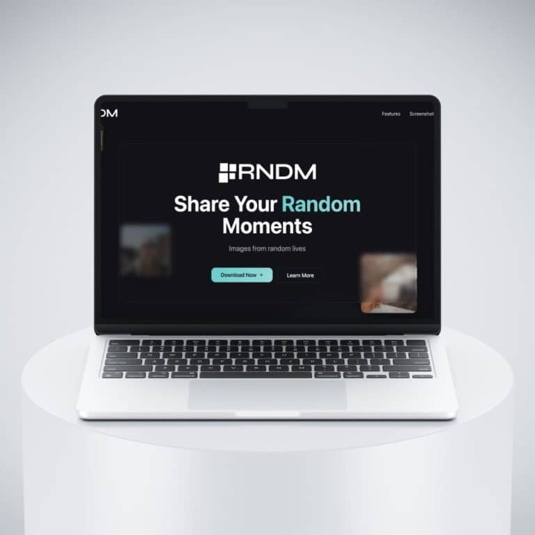 RNDM Lives Web Sitesi