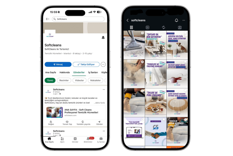 SoftCleans Sosyal Medya Yönetimi