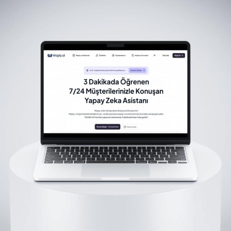 Waply Yapay Zeka Destekli Özel Yazılım Geliştirme